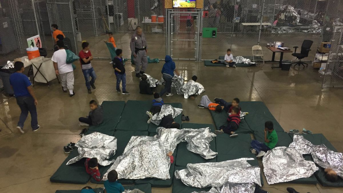 Kids being held in detention center
