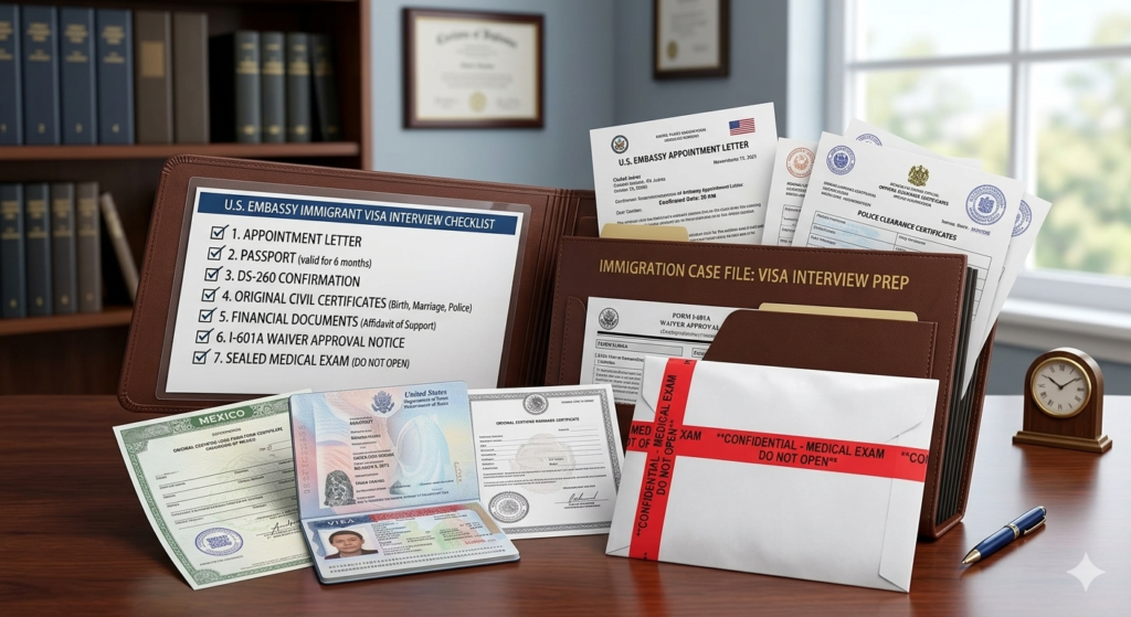 Checklist for Success: Preparing for Your Immigrant Visa Interview ...